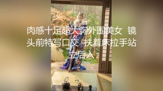 肉感十足超大胸外围美女  镜头前特写口交  扶着床拉手站立后入