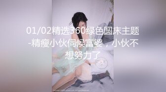 01/02精选360绿色圆床主题-精瘦小伙伺候富婆，小伙不想努力了