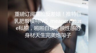 重磅订阅露脸反差婊！推特巨乳肥臀模特MS_meancreature私拍，啪啪自摸丰腴性感的身材天生完美炮架子