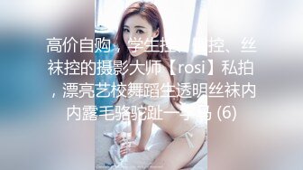 高价自购，学生控、臀控、丝袜控的摄影大师【rosi】私拍，漂亮艺校舞蹈生透明丝袜内内露毛骆驼趾一字马 (6)